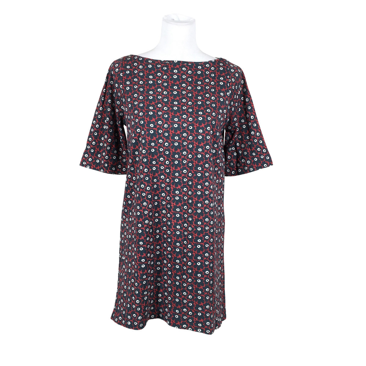 Naisten Marimekko - Trikoomekko, koko 40 - Punainen (1)