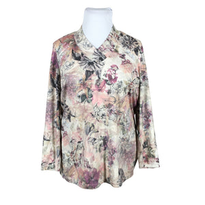 Naisten Atelier - Trikoopaita, koko 44 - Beige (1)
