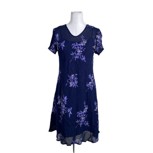 Naisten Marks&Spencer - Sifonkimekko, koko 40 - Sininen (1)