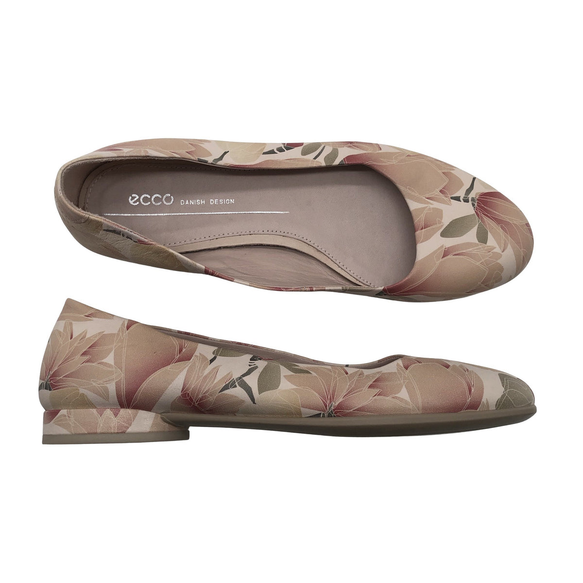 Naisten Ecco - Ballerinat, koko 39 - Beige (1)