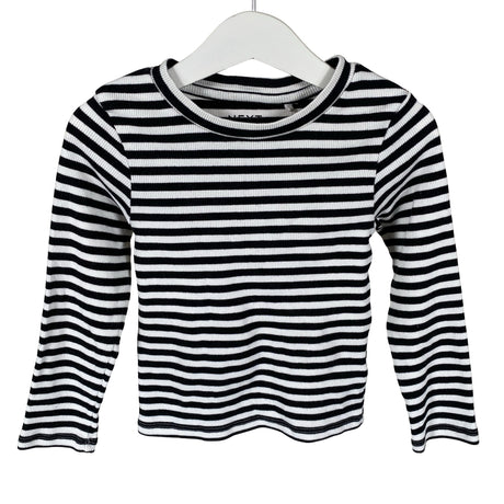 Unisex Next - Trikoopaita, koko 104 - 110 - Musta ()