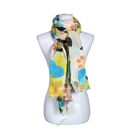 Naisten Marimekko - Huivi, koko Maxi - Beige ()