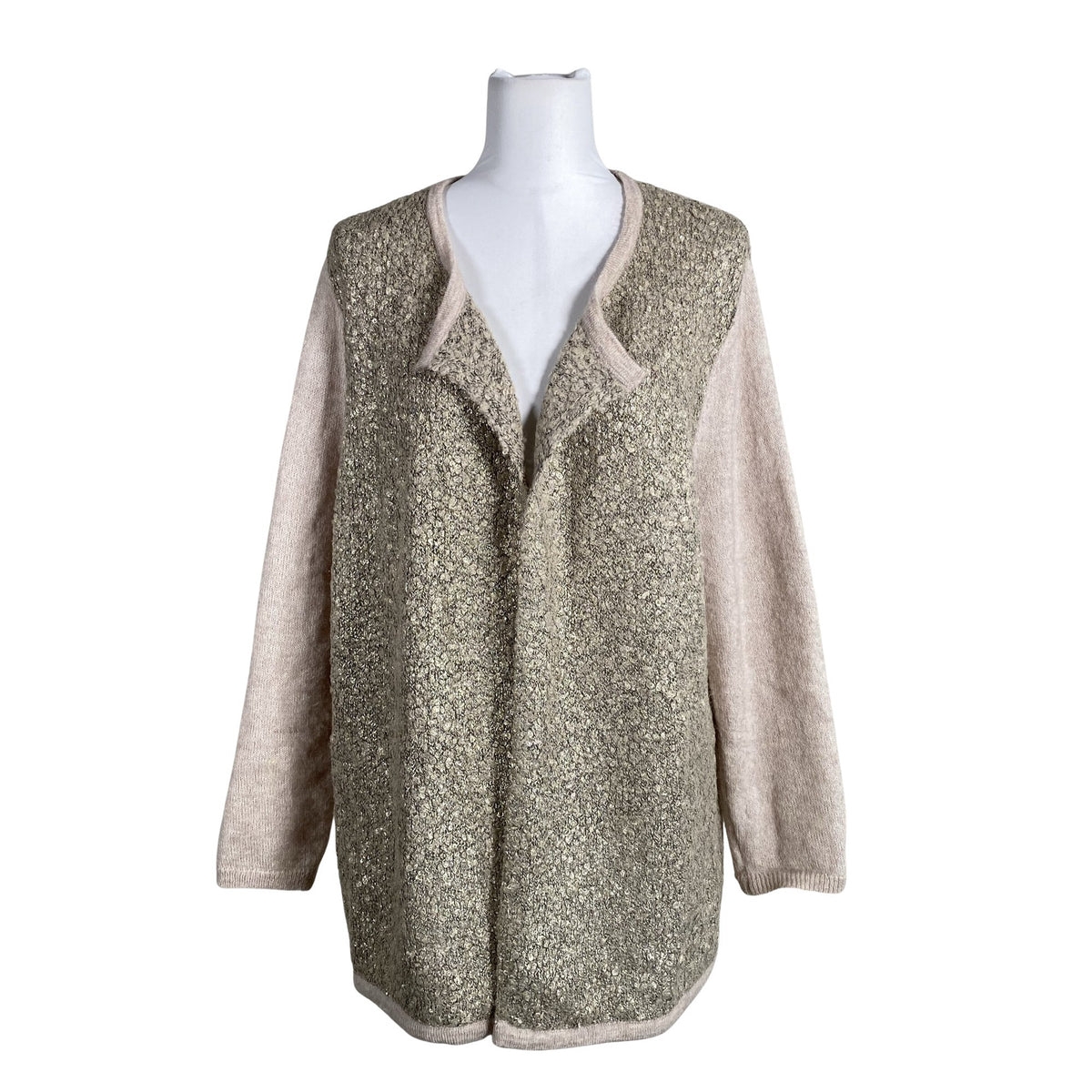 Naisten Gerry Weber - Neuletakki, koko 38 - Beige (1)