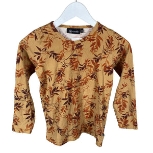 Unisex Kaiko - Trikoopaita, koko 128 - 134 - Keltainen (1)