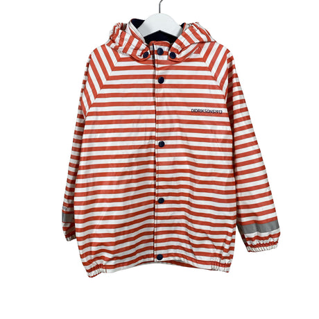 Unisex Didriksons - Sadetakki, koko 116 - 122 - Punainen ()