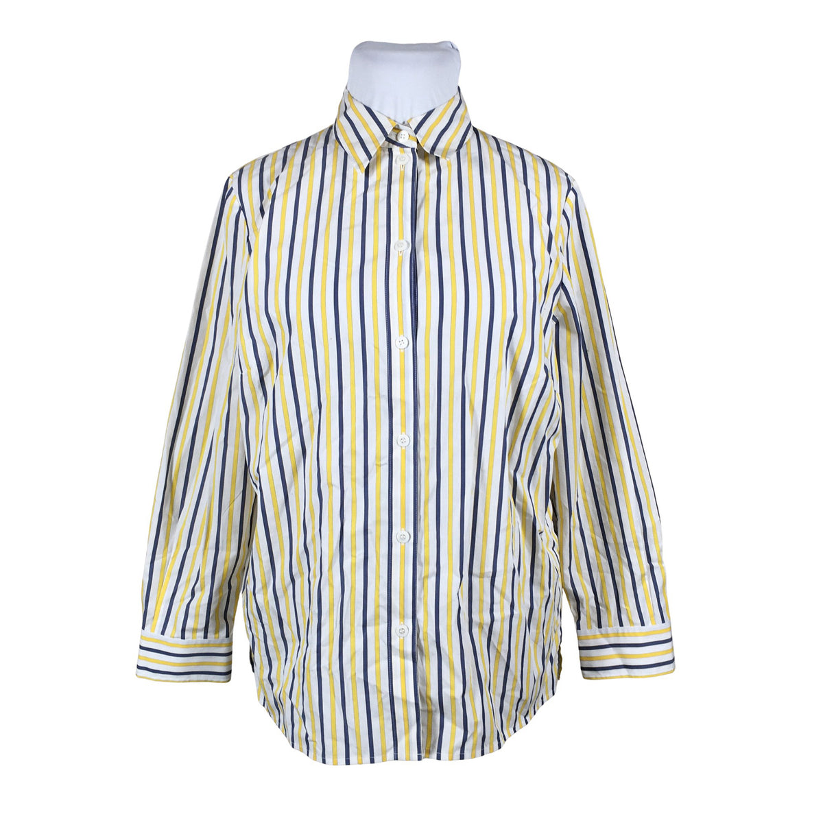Naisten Atelier Creation - Kauluspaita, koko 44 - Keltainen (1)