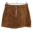 Naisten Miss Selfridge - Nahkahame, koko 42 - Ruskea ()