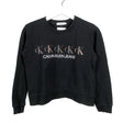 Unisex Calvin Klein Jeans - Collegepaita, koko 146 - 152 - Musta ()
