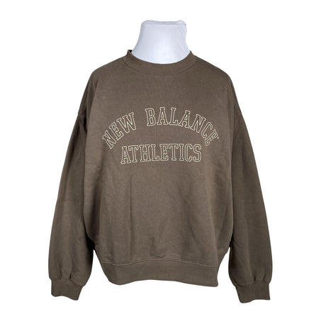 Naisten New Balance - Collegepaita, koko 42 - Ruskea ()