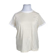 Naisten Adidas - T-paita, koko 42 - Beige ()
