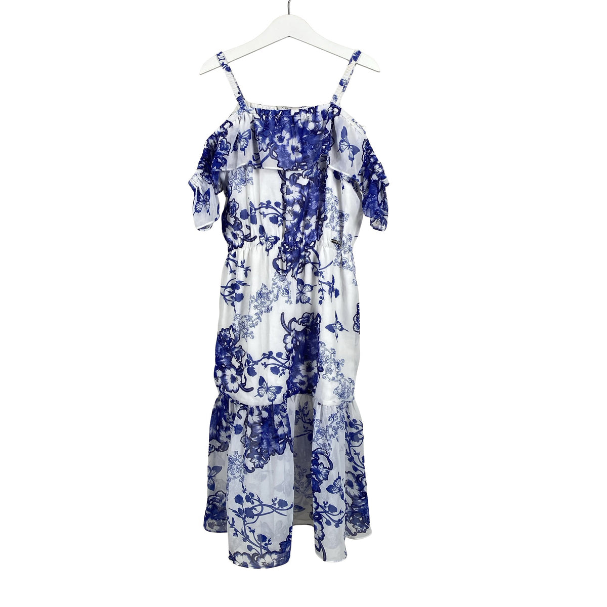 Tyttöjen Guess - Kangasmekko, koko 134 - 140 - Sininen (1)