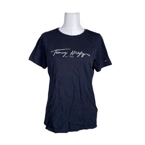 Naisten Tommy Hilfiger - T-paita, koko 40 - Musta (1)