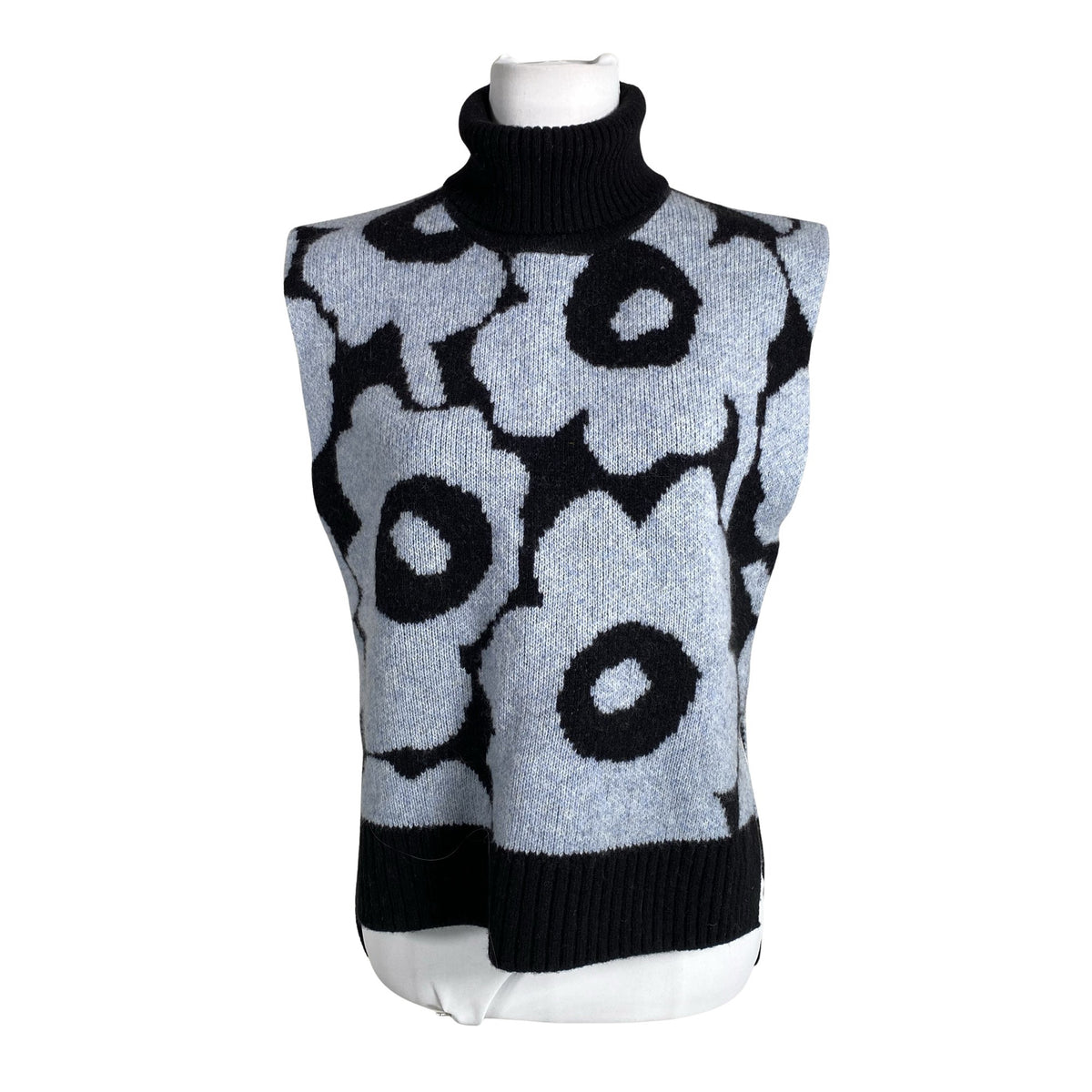 Naisten Marimekko - Neuleliivi, koko 36 - Vaaleansininen (1)