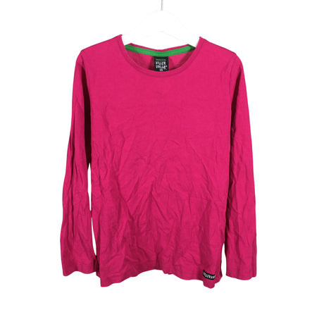 Unisex Villervalla - Trikoopaita, koko 122 - 128 - Pinkki ()
