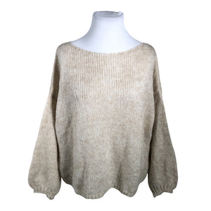Naisten Bohemiana - Neulepaita, koko 44 - Beige (1)