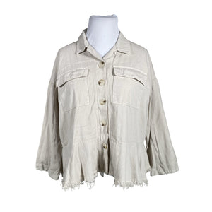 Naisten Bohemiana - Farkkutakki, koko 44 - Beige (1)