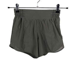 Naisten Lululemon - Urheilushortsit, koko 34 - Vihreä (1)
