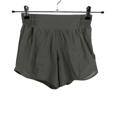 Naisten Lululemon - Urheilushortsit, koko 34 - Vihreä ()