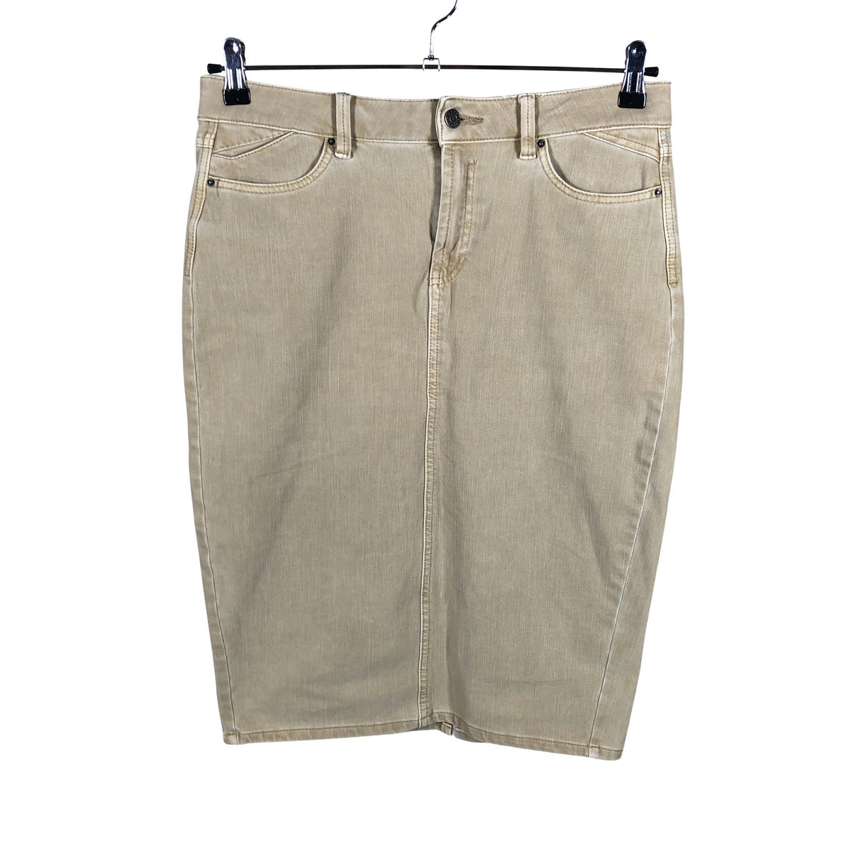 Naisten Esprit - Farkkuhame, koko W28 - Beige (1)