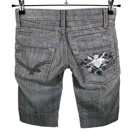 Naisten Indian Rose - Farkkushortsit, koko 36 - Harmaa (2)