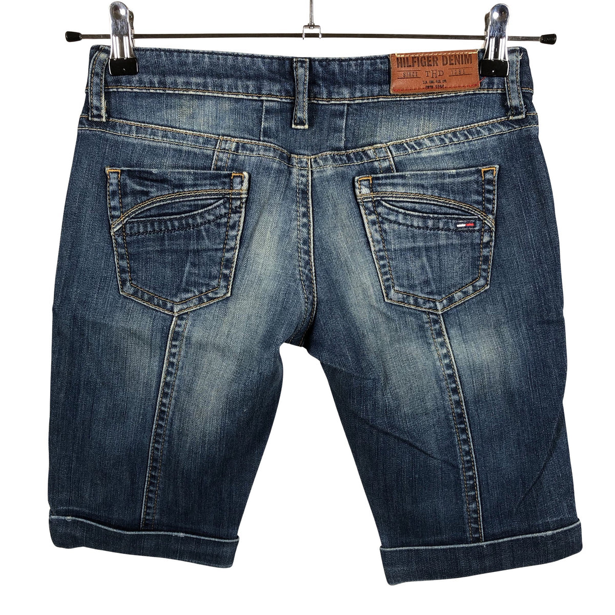 Naisten Tommy Hilfiger - Farkkushortsit, koko W25 - Sininen (2)