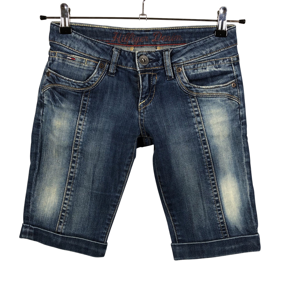 Naisten Tommy Hilfiger - Farkkushortsit, koko W25 - Sininen (1)