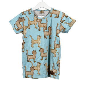 Unisex Blaa - T-paita, koko 134 - 140 - Vaaleansininen (1)