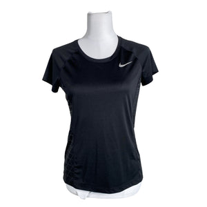 Naisten Nike - Urheilupaita, lyhyet hihat, koko 36 - Musta (1)