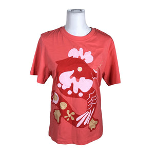 Naisten Marimekko - T-paita, koko 32 - Pinkki (1)