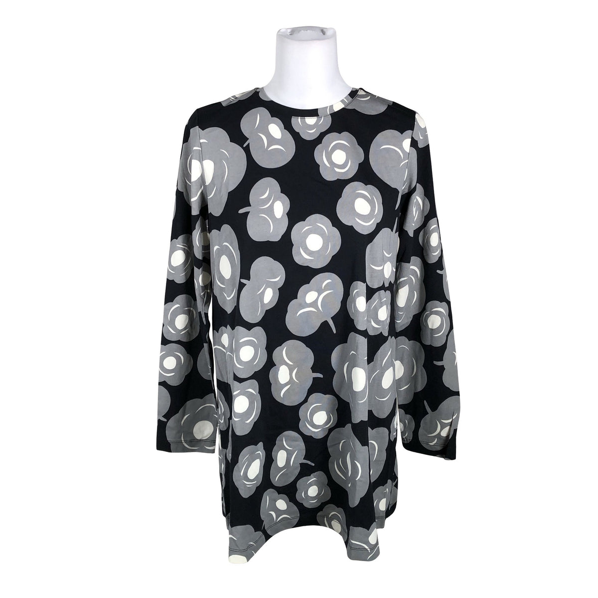 Naisten Marimekko - Trikootunika, koko 36 - Harmaa (1)