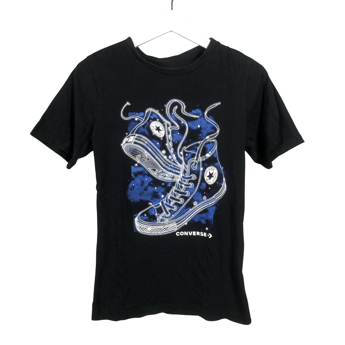 Poikien Converse - T-paita, koko 158 - 164 - Musta (1)