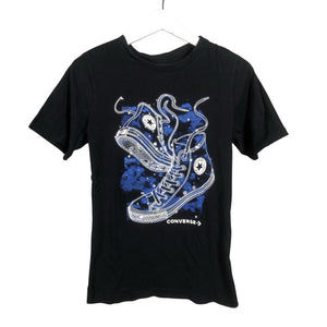 Poikien Converse - T-paita, koko 158 - 164 - Musta (1)