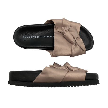 Naisten Selected - Sandaalit, koko 36 - Musta ()