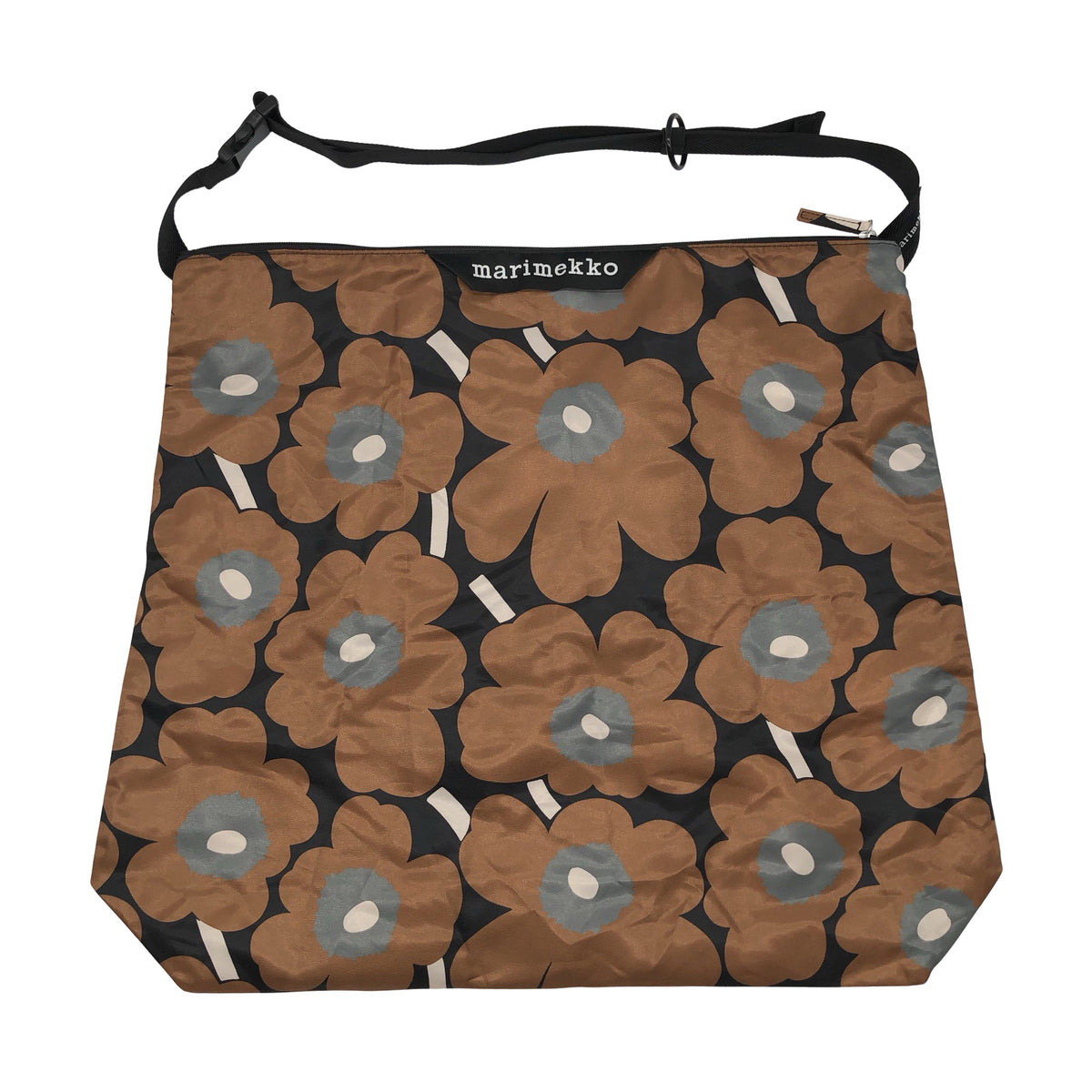 Naisten Marimekko - Matkakassi, koko Maxi - Ruskea (1)