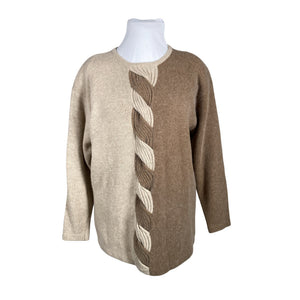 Naisten Signature - Neuletunika, koko 42 - Beige (1)