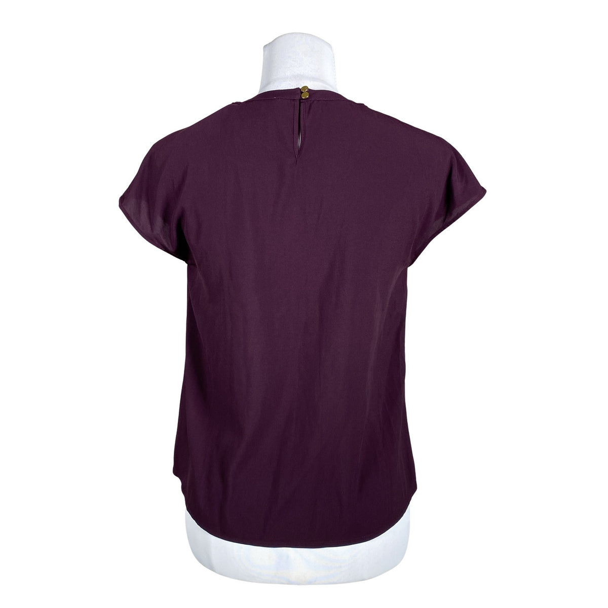 Naisten Calvin Klein - Lyhythihainen pusero, koko 36 - Violetti (2)