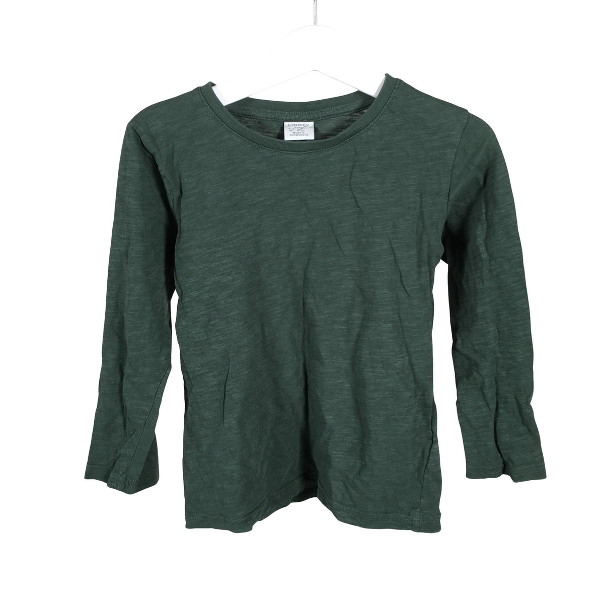Unisex Lindex - Trikoopaita, koko 104 - 110 - Vihreä (1)