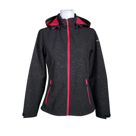 Naisten Icepeak - Softshell-takki, koko 40 - Musta ()