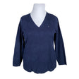 Naisten Tommy Hilfiger - Neulepaita, koko 44 - Sininen ()