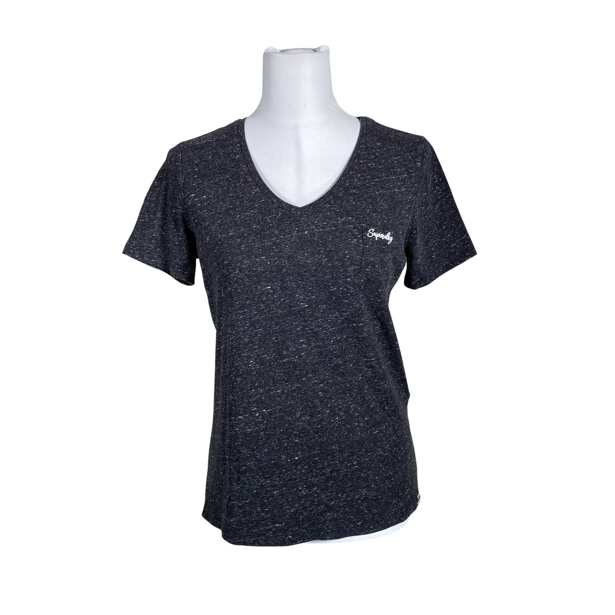 Naisten Superdry - T-paita, koko 38 - Harmaa (1)
