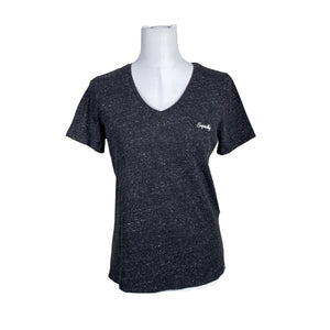 Naisten Superdry - T-paita, koko 38 - Harmaa (1)