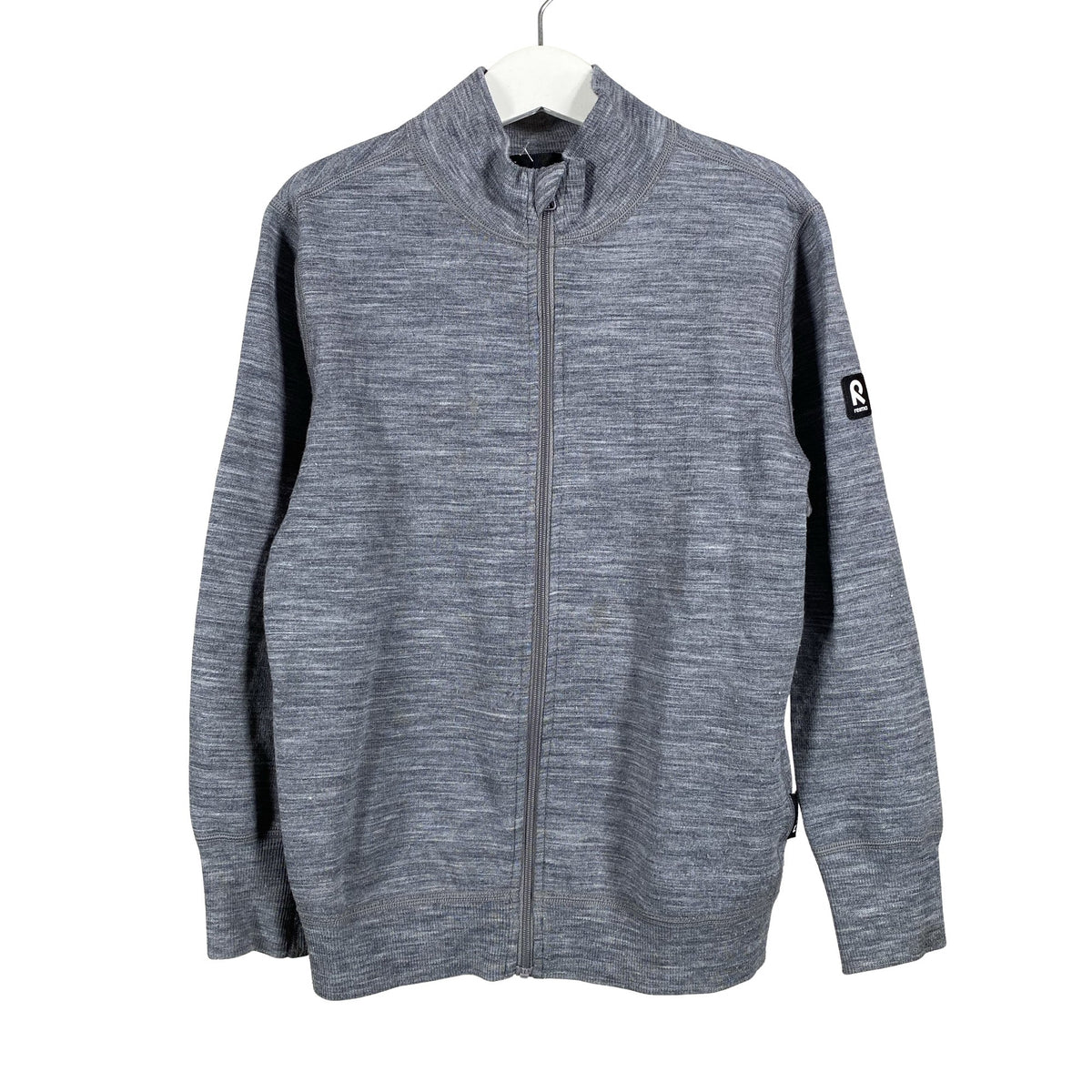 Unisex Reima - Fleecetakki, koko 116 - 122 - Harmaa (1)