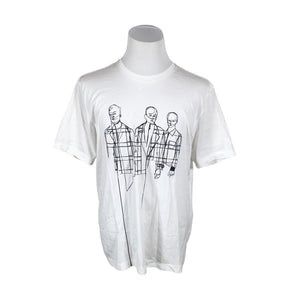Miesten Z Zegna - T-paita, koko L - Valkoinen (1)