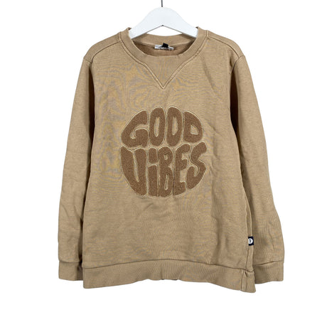 Unisex POMPdeLUX - Collegepaita, koko 134 - 140 - Beige ()