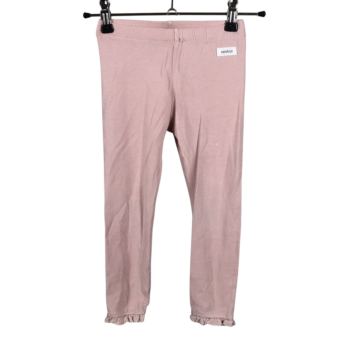 Tyttöjen Newbie - Leggingsit, koko 98 - 104 - Vaaleanpunainen (1)