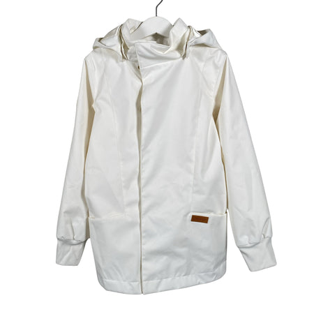 Unisex Gugguu - Välikausitakki, koko 122 - 128 - Valkoinen ()
