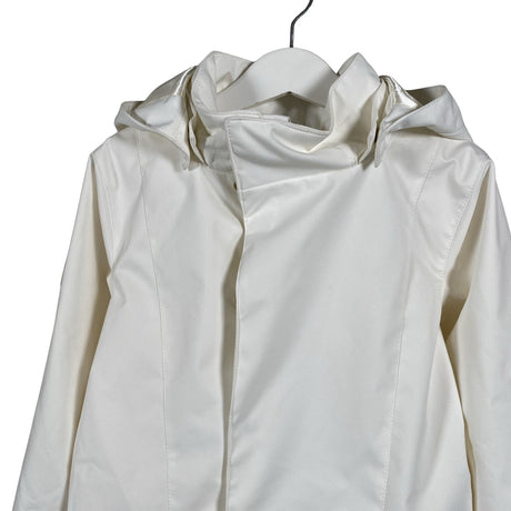 Unisex Gugguu - Välikausitakki, koko 122 - 128 - Valkoinen (2)