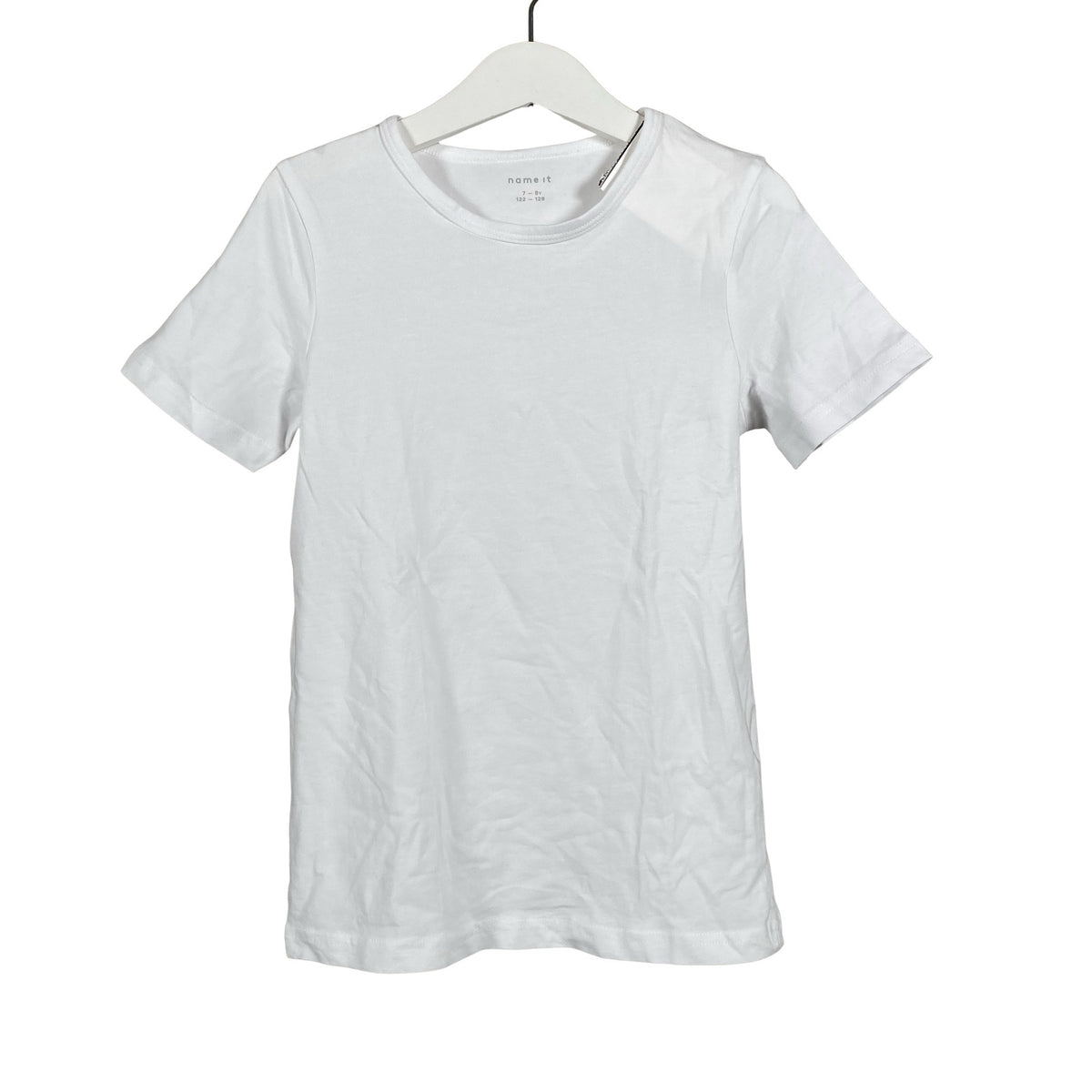 Unisex Name It - T-paita, koko 122 - 128 - Valkoinen (1)