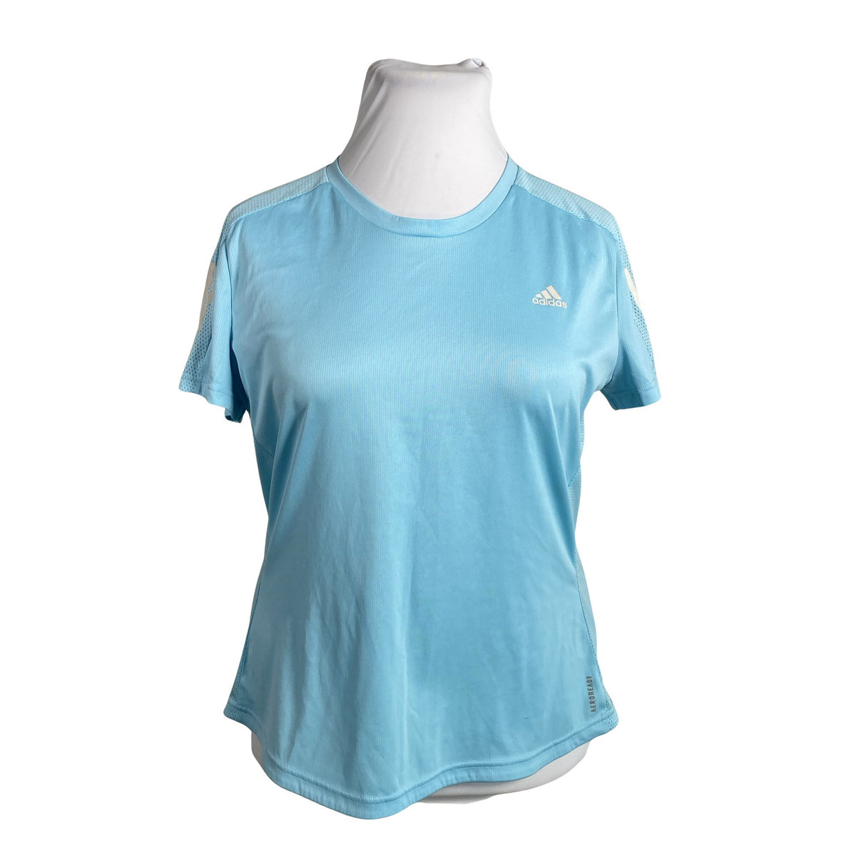 Naisten Adidas - T-paita, koko 42 - Vaaleansininen (1)