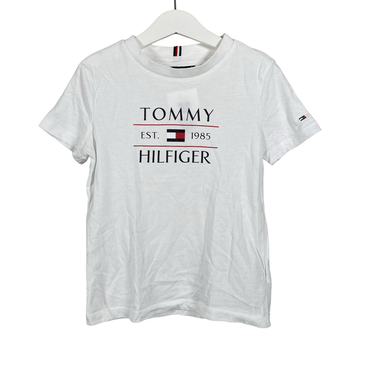 Unisex Tommy Hilfiger - T-paita, koko 116 - 122 - Valkoinen (1)